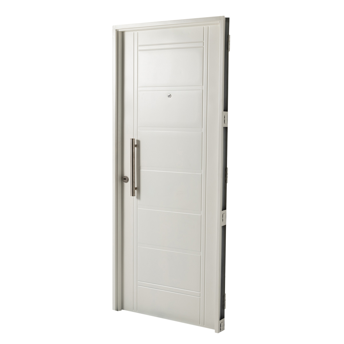 Puerta De Chapa Inyectada Para Exterior 80x2 Barral 40 Cm A