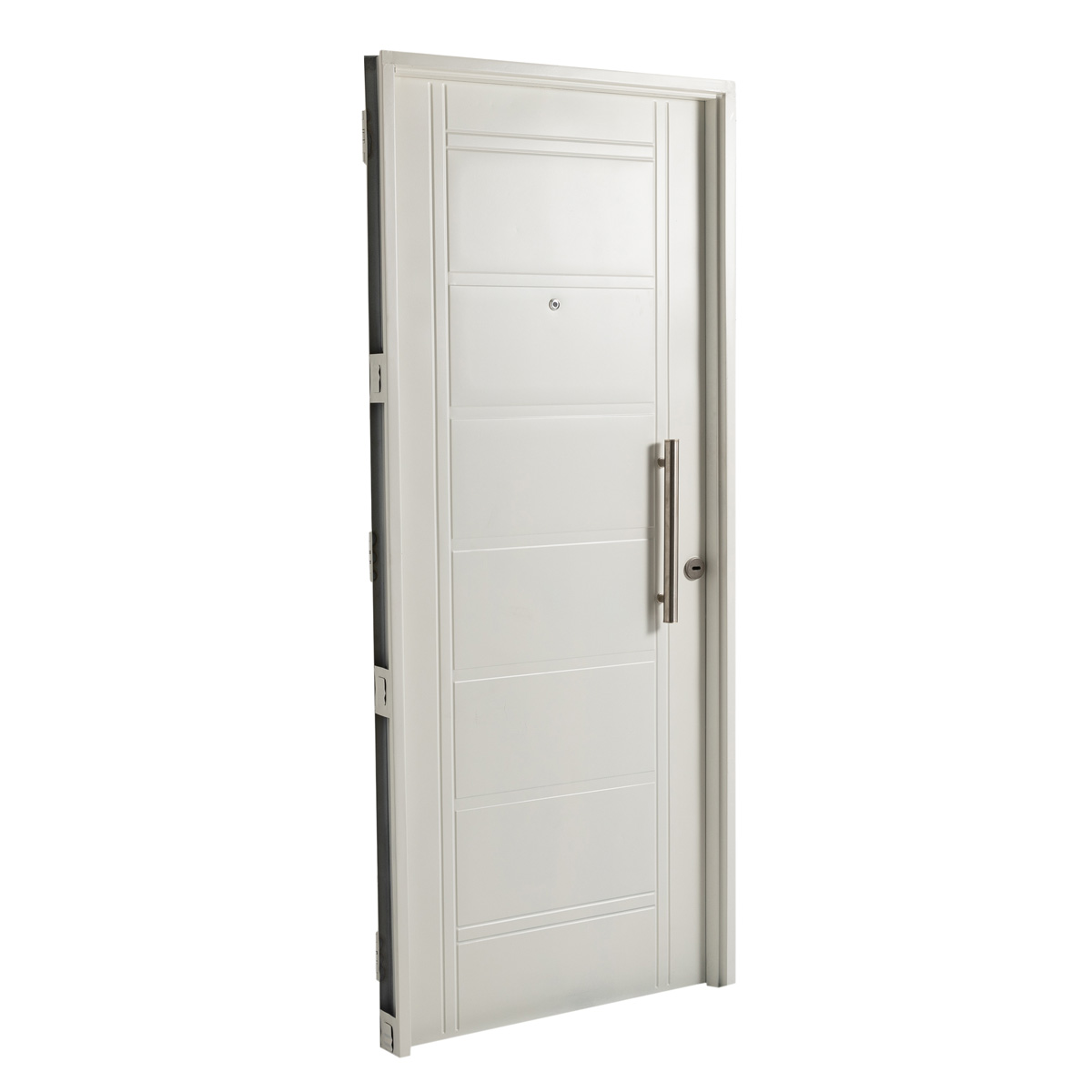 Puerta De Chapa Inyectada Para Exterior 80x2 Barral 40 Cm B