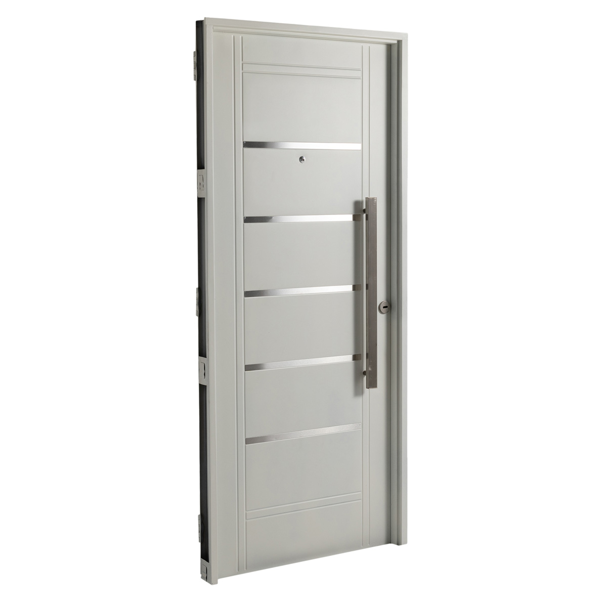 Puerta Doble Chapa Inyectada Barral Rectangular 75Cm B