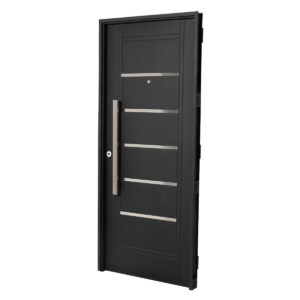 Puerta Chapa Inyectada Poliuretano Barral Rectangular 75 Cm C