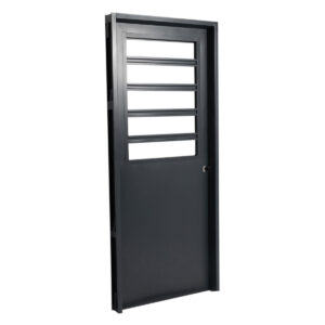 Puerta 70 x 200 Para Cocina De Chapa Inyectada 1/2 Reja Postigo Abrir D