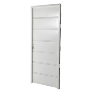Puerta Chapa Simple Reforzada 80 X 200 Cerradura 1er Calidad A