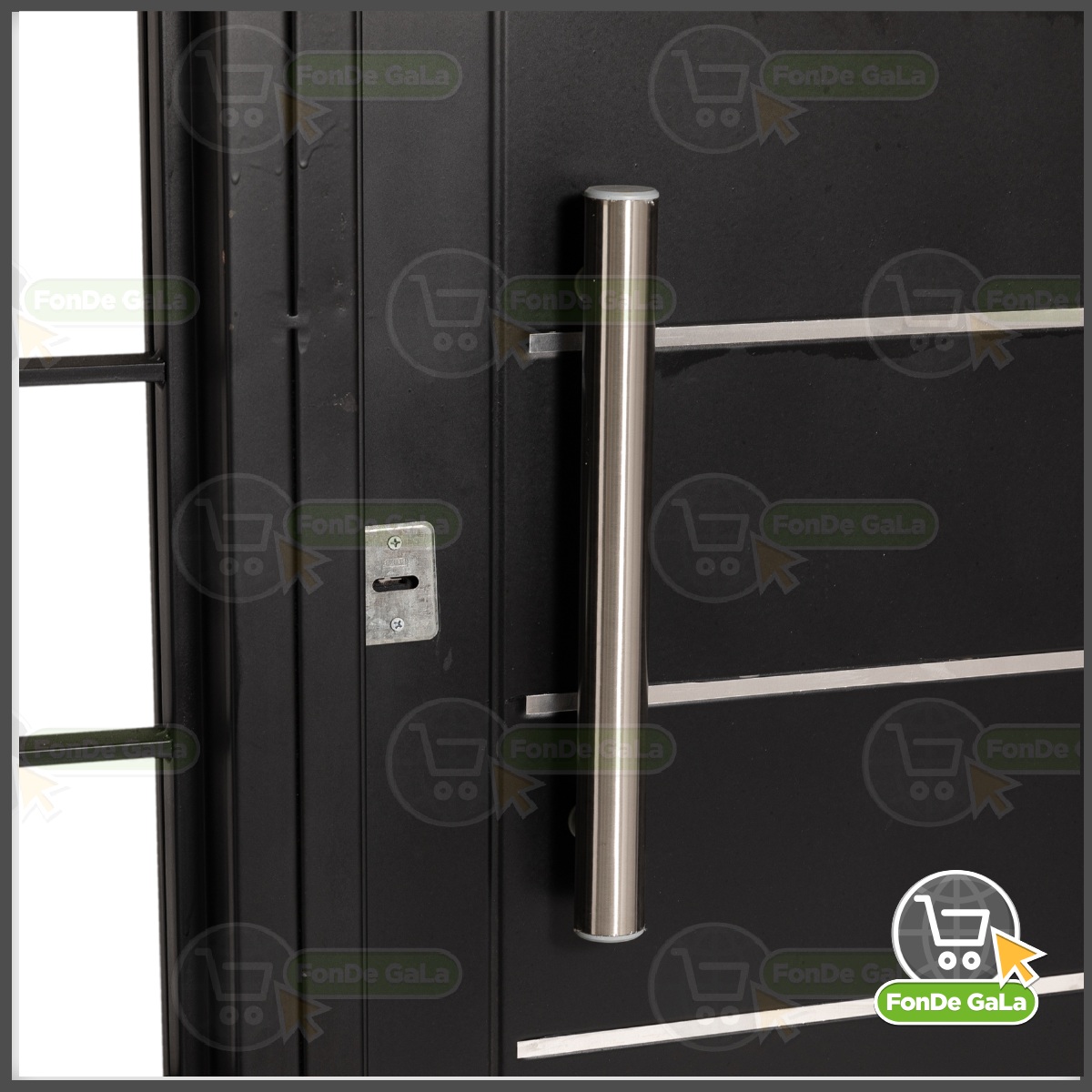 Puerta Ventana c/2 Rajas Later Doble Chapa Iny Postigo Abrir C - Imagen 3