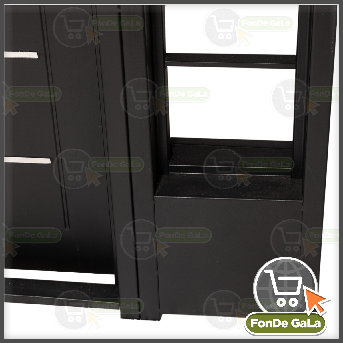 Puerta Ventana c/2 Rajas Later Doble Chapa Iny Postigo Abrir C - Imagen 4
