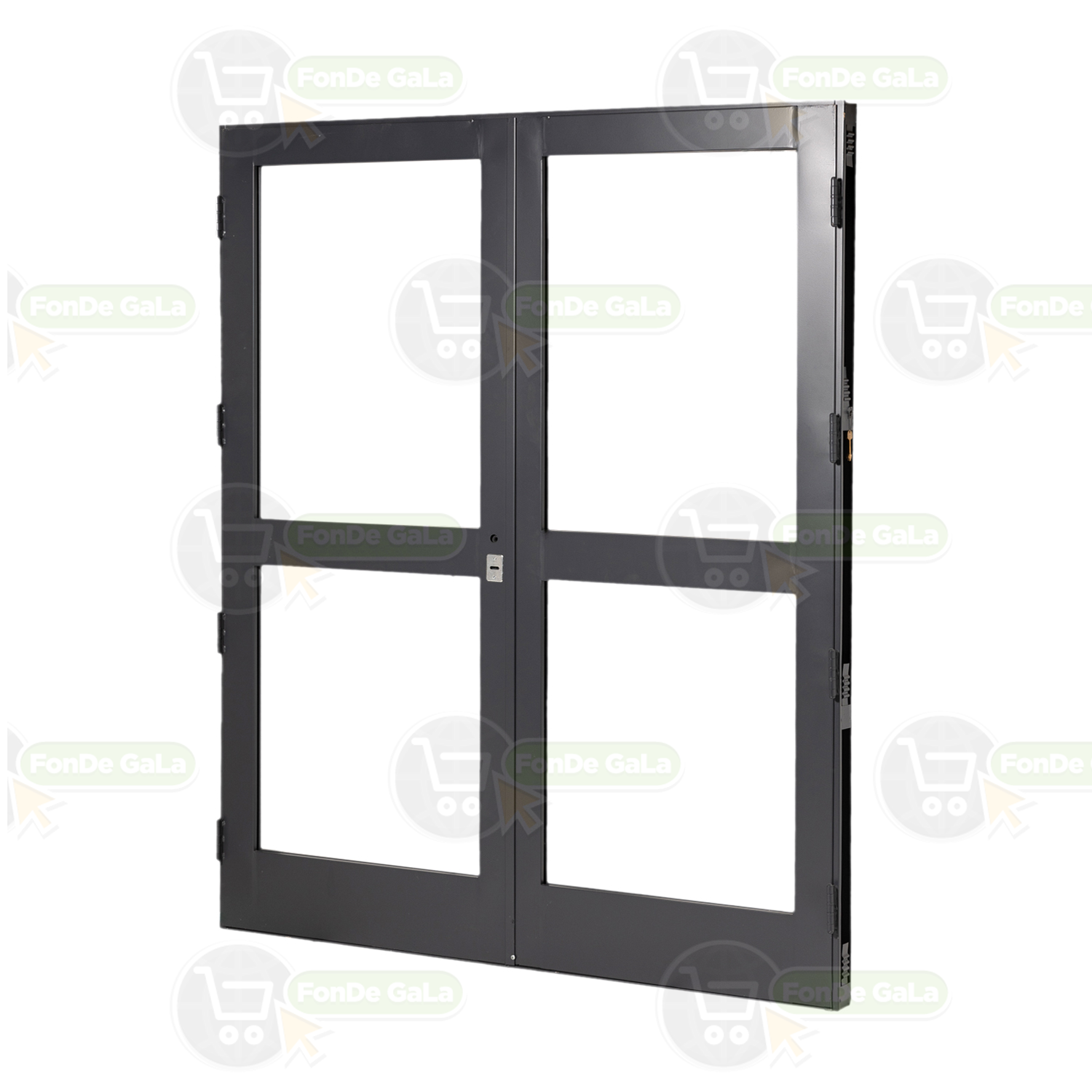 Doble Puerta 1 Faja Central Pesada Doble Chapa 160 X 200 A - Imagen 2