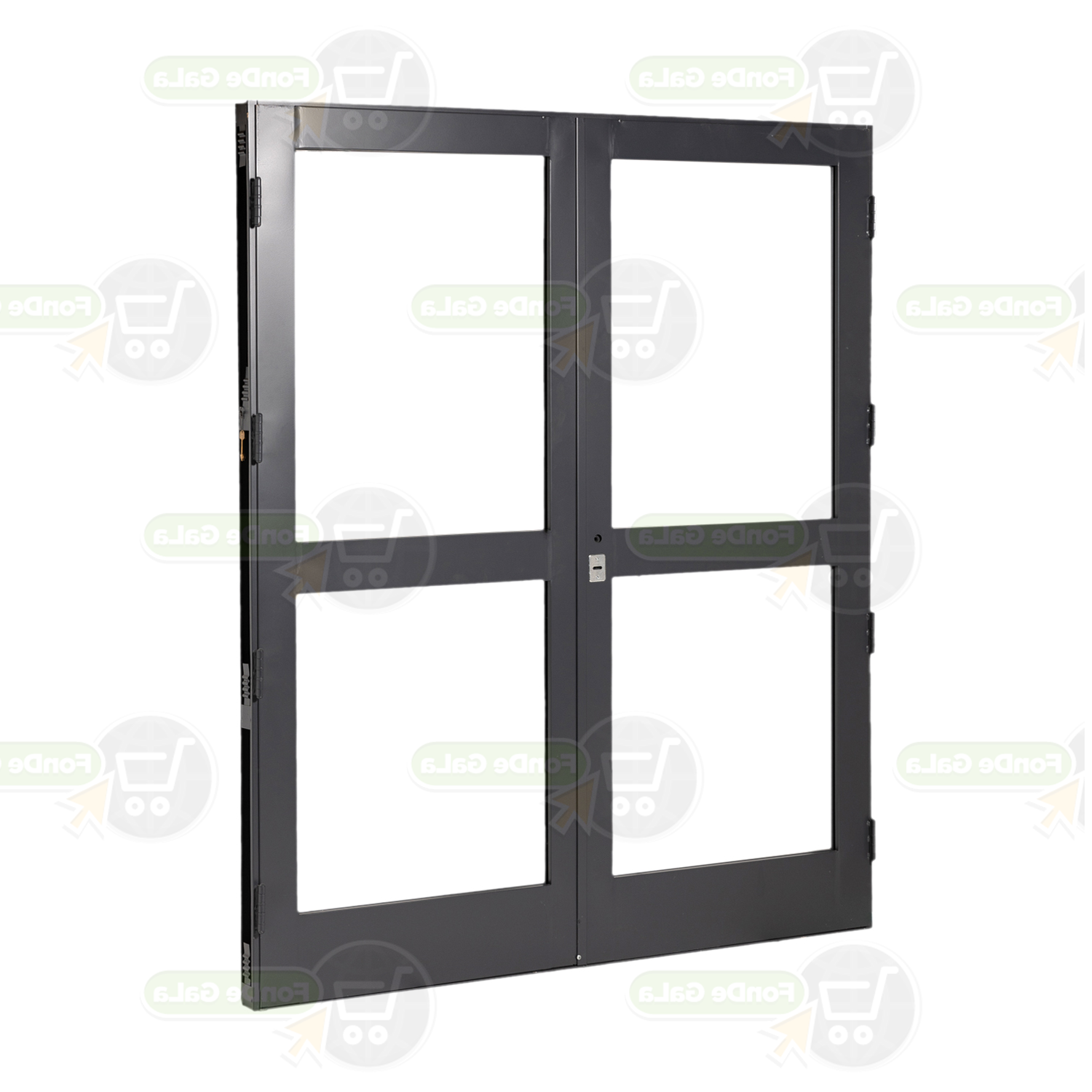 Doble Puerta 1 Faja Central Pesada Doble Chapa 160 X 200 B - Imagen 2