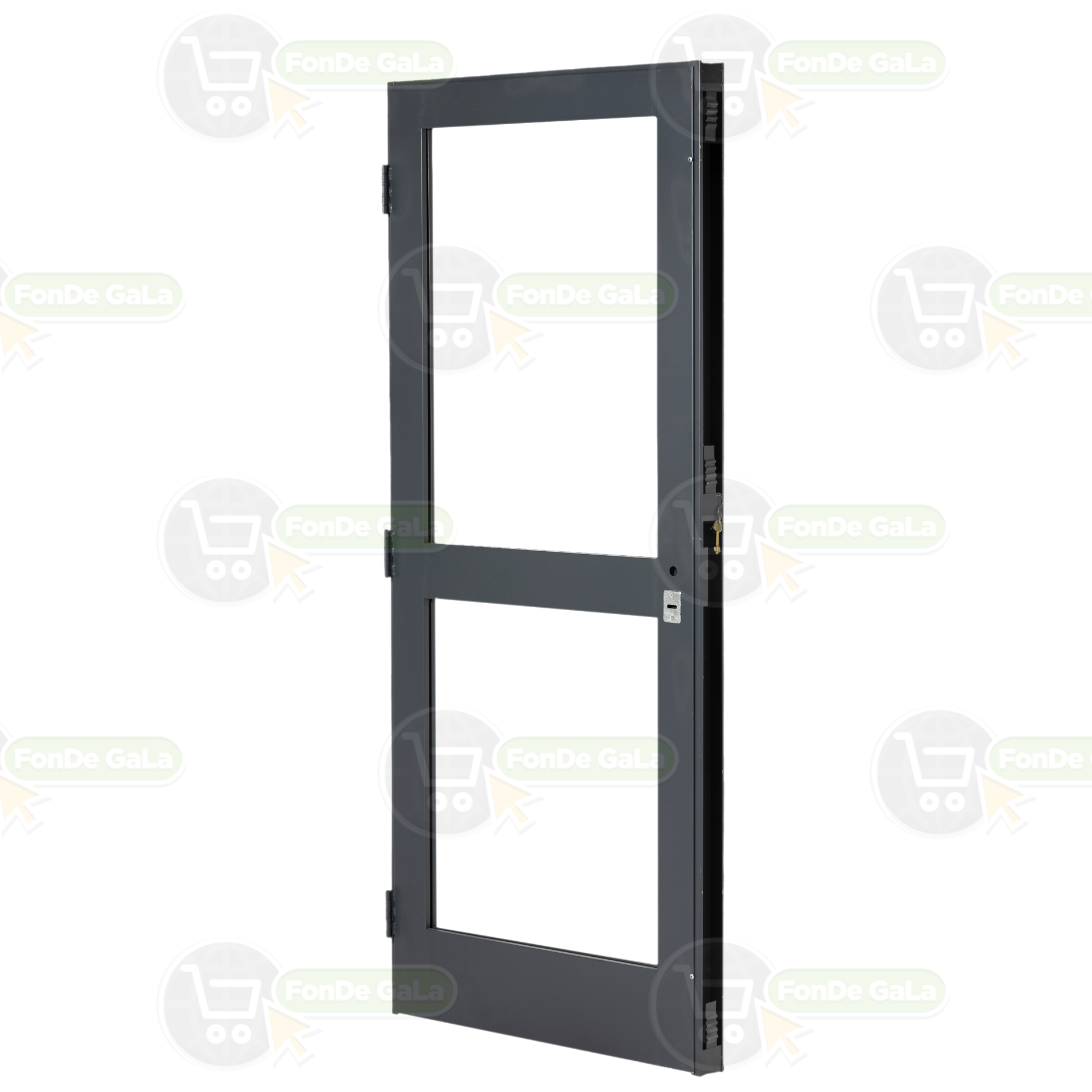 Puerta 1 Faja Central Pesada Doble Chapa 70X200 Patio Cocina A - Imagen 3