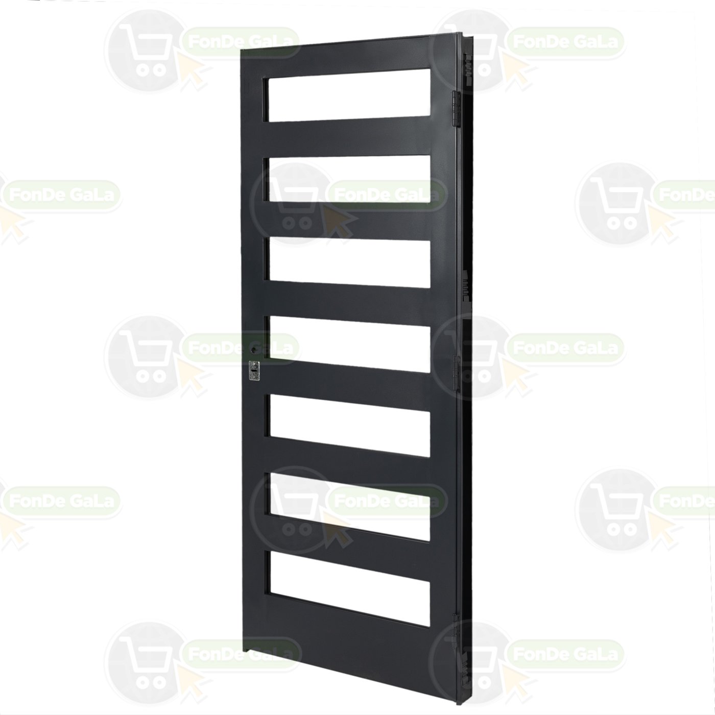 Puerta Vidriada Pesada Doble Chapa 70 X 200 Patio Cocina B - Imagen 2
