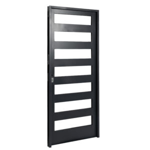 Puerta Vidriada Pesada Doble Chapa 80 X 200 Patio Cocina A